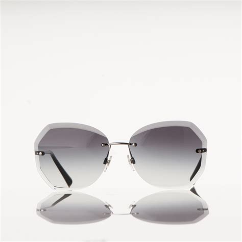 CHANEL Round Spring Sunglasses 4220 Silver 